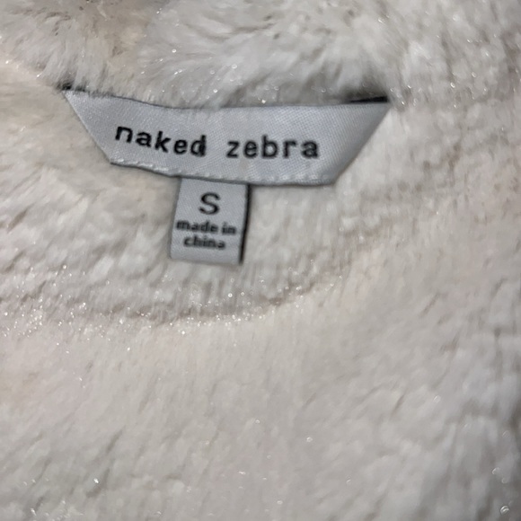 Naked Zebra Sherpa vest - Picture 2 of 4